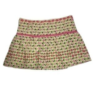LUX | Floral Print Mini Skirt